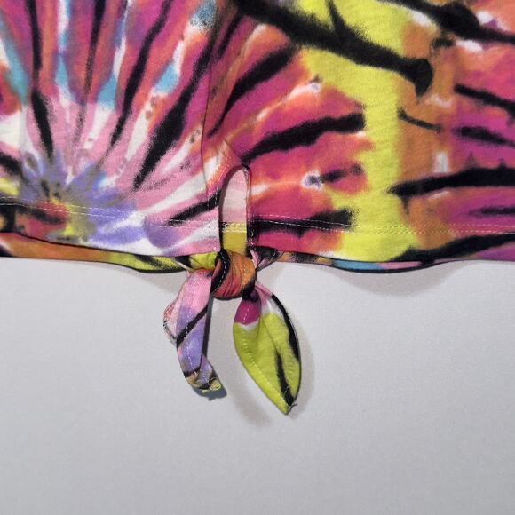 The children’s place Tie-Dye tie-front shirt Girls size Large (10/12) - Picture 3 of 6